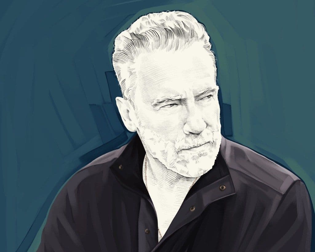 Arnold Schwarzenegger illustration